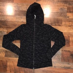 lululemon athletica Tops - Blue Gray Camouflage Lululemon Zip Up Hoodie lululemon athletica Tops - Blue Gray Camouflage Lululemon Zip Up Hoodie